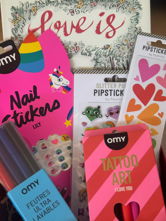 Kid Valentine's Day Gift Basket